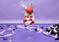 「クリスマスグラスパフェ」
