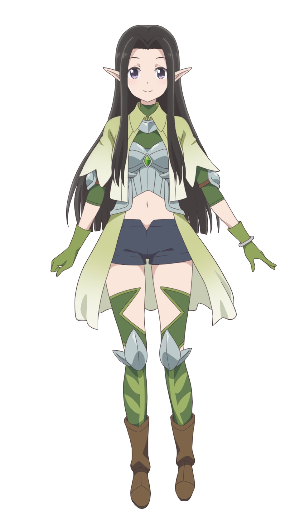 エメラ（CV：夏吉ゆうこ）の設定画。