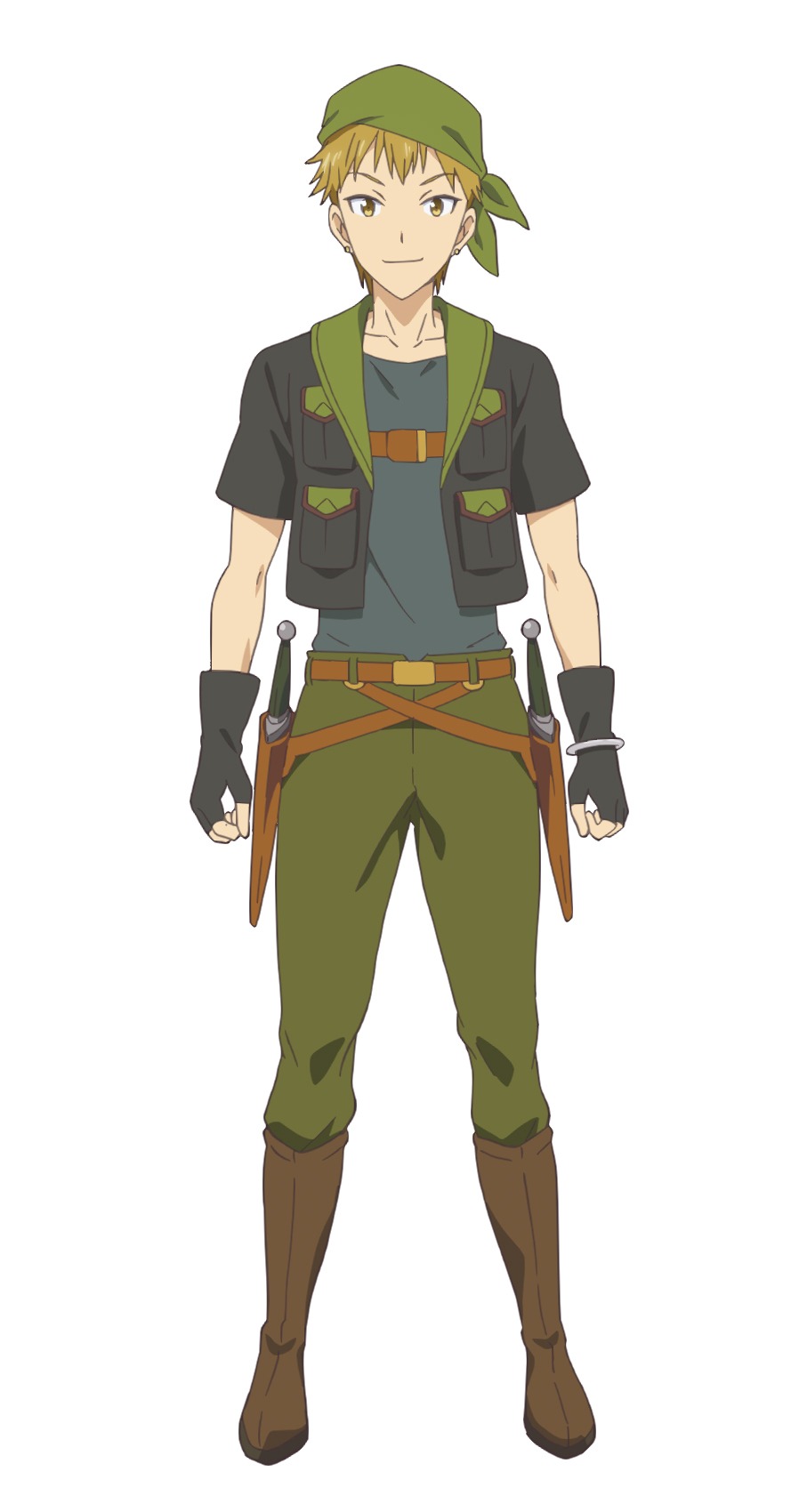 ゼフ（CV：斉藤隼一）の設定画。