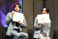 左から峯田大夢、萩谷慧悟。