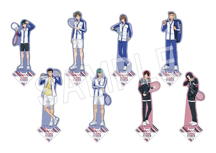 アニメ テニスの王子様 周年ショップ 青学と不動峰の描き下ろしグッズ販売 コミックナタリー