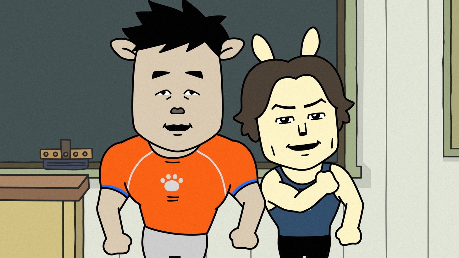「宇宙なんちゃら こてつくん」第21話「宇宙は筋肉だ」より。