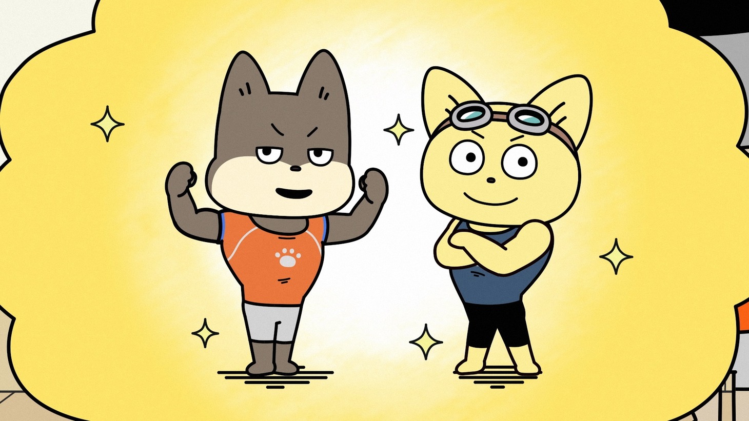 「宇宙なんちゃら こてつくん」第21話「宇宙は筋肉だ」より。