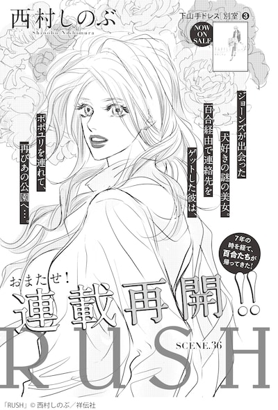 「RUSH」扉ページ