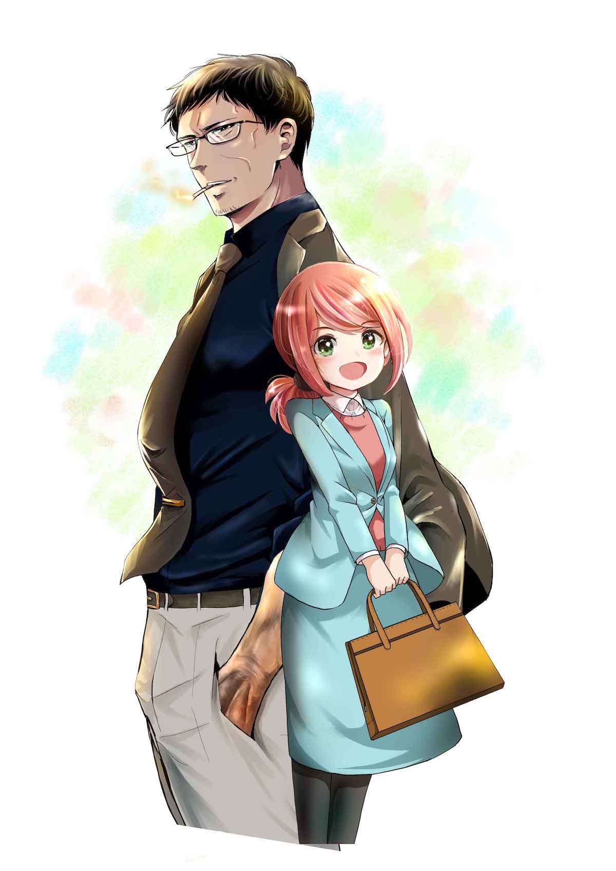 「今どきの若いモンは」1巻のカバーイラスト。 (c)Kohei Yoshitani／Cygames, Inc.
