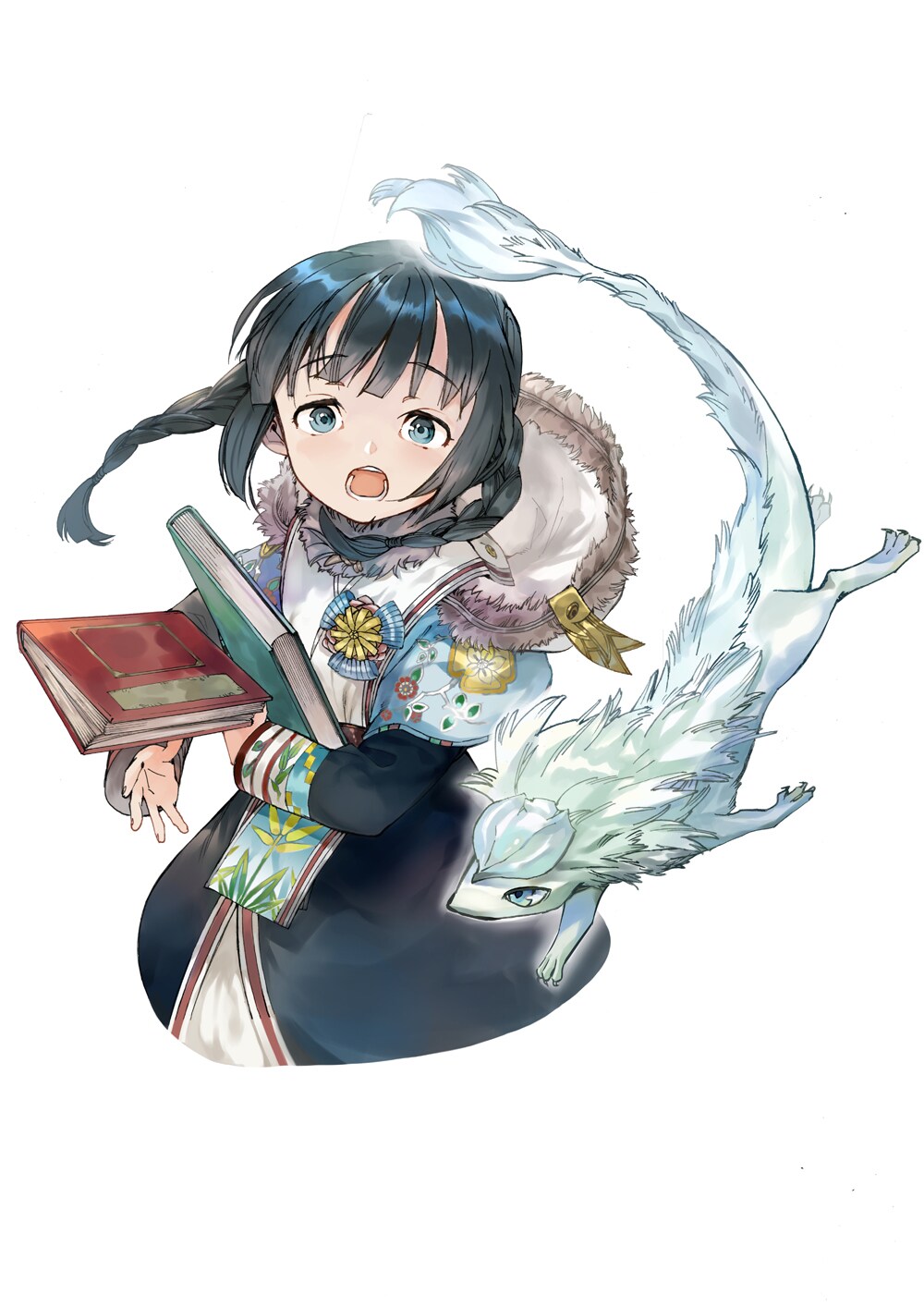 龍とともに生きる氷の世界で少女は運命に翻弄される「凍星のカレワラ」新連載