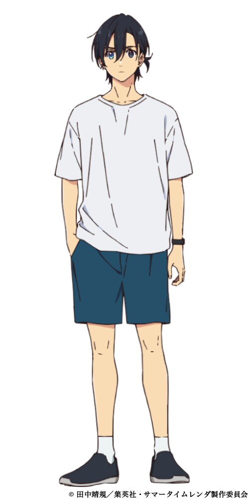 網代慎平（CV：花江夏樹）(c)田中靖規／集英社・サマータイムレンダ製作委員会