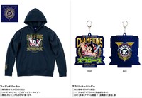 東京ヤクルトスワローズと「鉄腕アトム」のコラボグッズ。