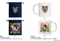 東京ヤクルトスワローズと「鉄腕アトム」のコラボグッズ。