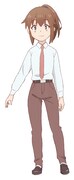伏原さん(CV:金元寿子) (c)有田イマリ/SQUARE ENIX・製作委員会