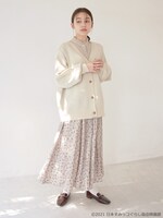 「すみっコぐらしニットカーディガン」着用イメージ