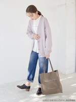 「すみっコぐらしニットカーディガン」着用イメージ