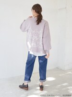 「すみっコぐらしニットカーディガン」着用イメージ