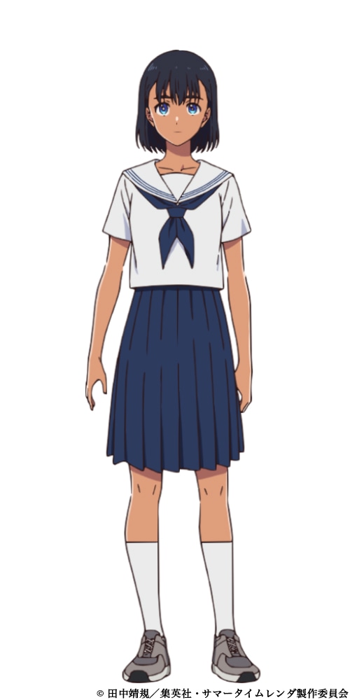 小舟澪（CV：白砂沙帆） (c)田中靖規／集英社・サマータイムレンダ製作委員会