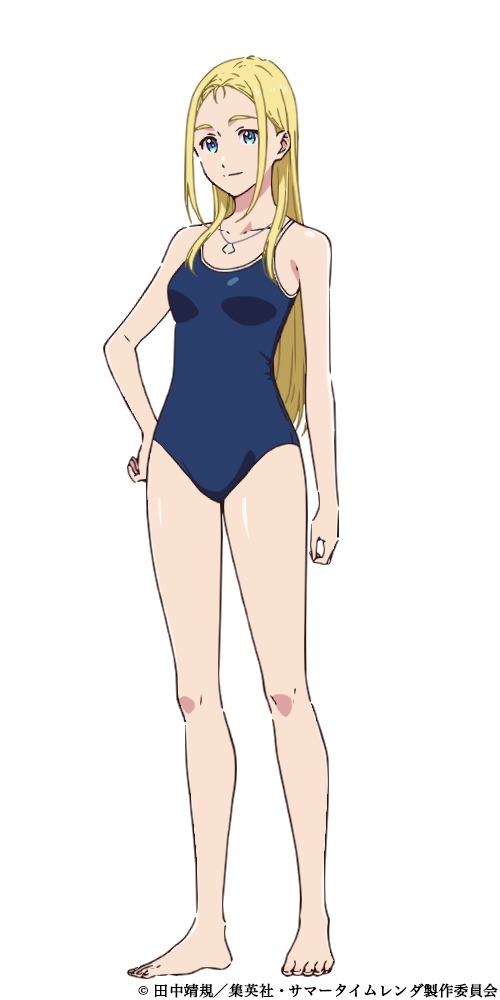 小舟潮（CV：永瀬アンナ） (c)田中靖規／集英社・サマータイムレンダ製作委員会