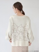 「すみっコぐらしニットプルオーバー」着用イメージ