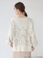 「すみっコぐらしニットプルオーバー」着用イメージ