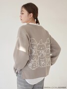 「すみっコぐらしニットプルオーバー」着用イメージ