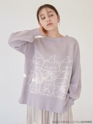 「すみっコぐらしニットプルオーバー」着用イメージ