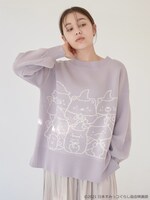 「すみっコぐらしニットプルオーバー」着用イメージ