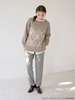 「すみっコぐらしニットプルオーバー」着用イメージ