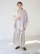 「すみっコぐらしニットストール」使用イメージ