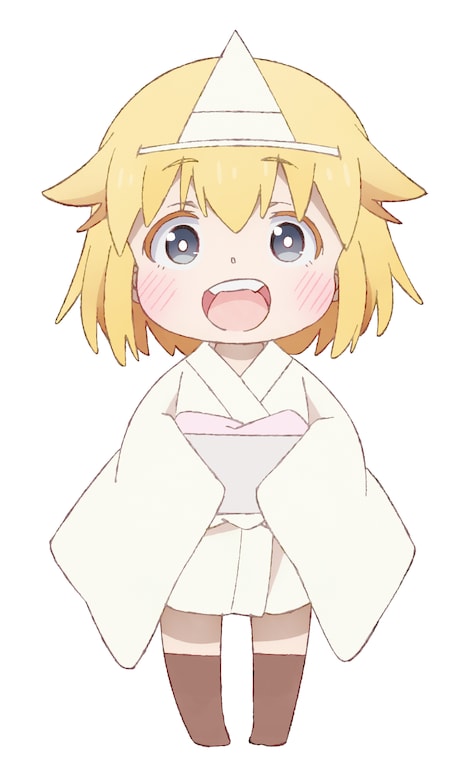 幽霊ちゃん(CV:日高里菜) (c)有田イマリ/SQUARE ENIX・製作委員会