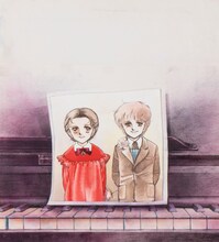 ドラマレコード「いつもポケットにショパン」ジャケット（1980年 フィリックスレコード／発売）(c)くらもちふさこ／集英社