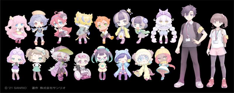 「まいまいまいごえん」のキャラクター。