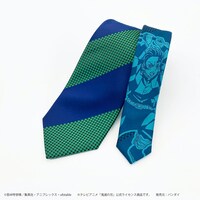 竈門炭治郎モチーフのネクタイ。
