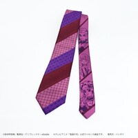 煉獄杏寿郎、甘露寺蜜璃、胡蝶しのぶモチーフのネクタイ。