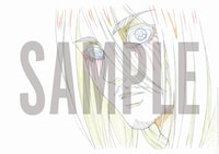 展示される複製原画。