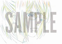 展示される複製原画。