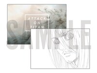 グッズ購入特典のポストカード（全9種）。