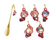 「アクリルチャーム付きマドラー ＜ハーツラビュル寮＞」