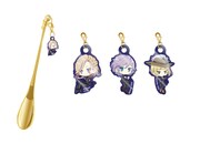 「アクリルチャーム付きマドラー ＜ポムフィオーレ寮＞」