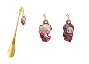 「アクリルチャーム付きマドラー ＜スカラビア寮＞」