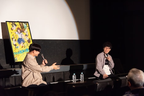 左から大河内一楼、吉浦康裕監督