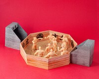 「刃牙消しセット（クラウドファンディング限定 地下闘技場付き）」のイメージ。