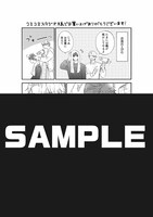 「俺たちビジネス番やってます！」をコミコミスタジオで購入した人に進呈される4Pリーフレット。