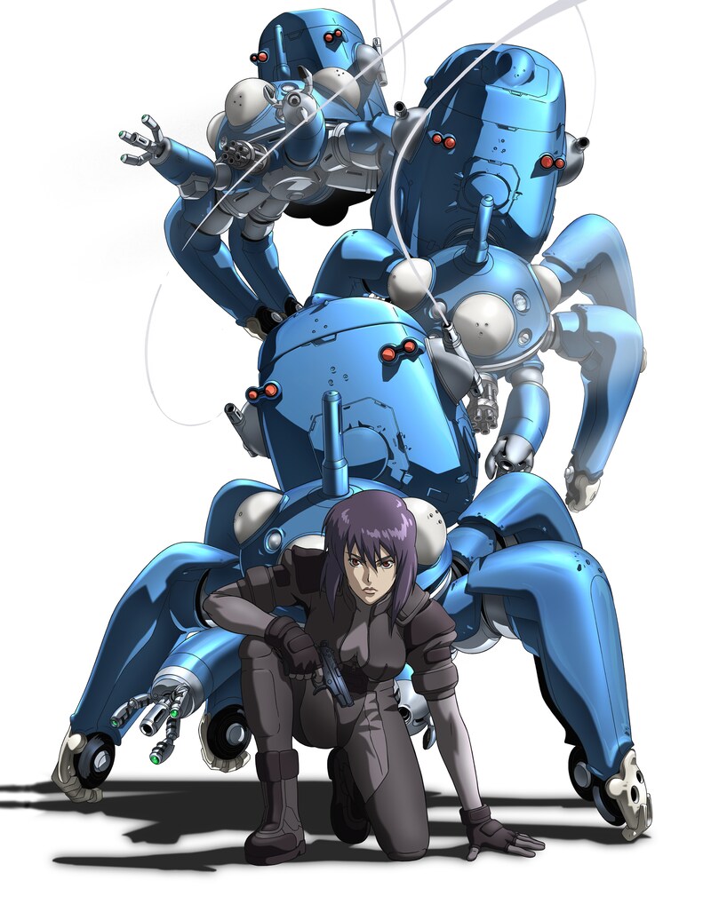 「攻殻機動隊 STAND ALONE COMPLEX」キービジュアル(c)士郎正宗・Production I.G／講談社・攻殻機動隊製作委員会