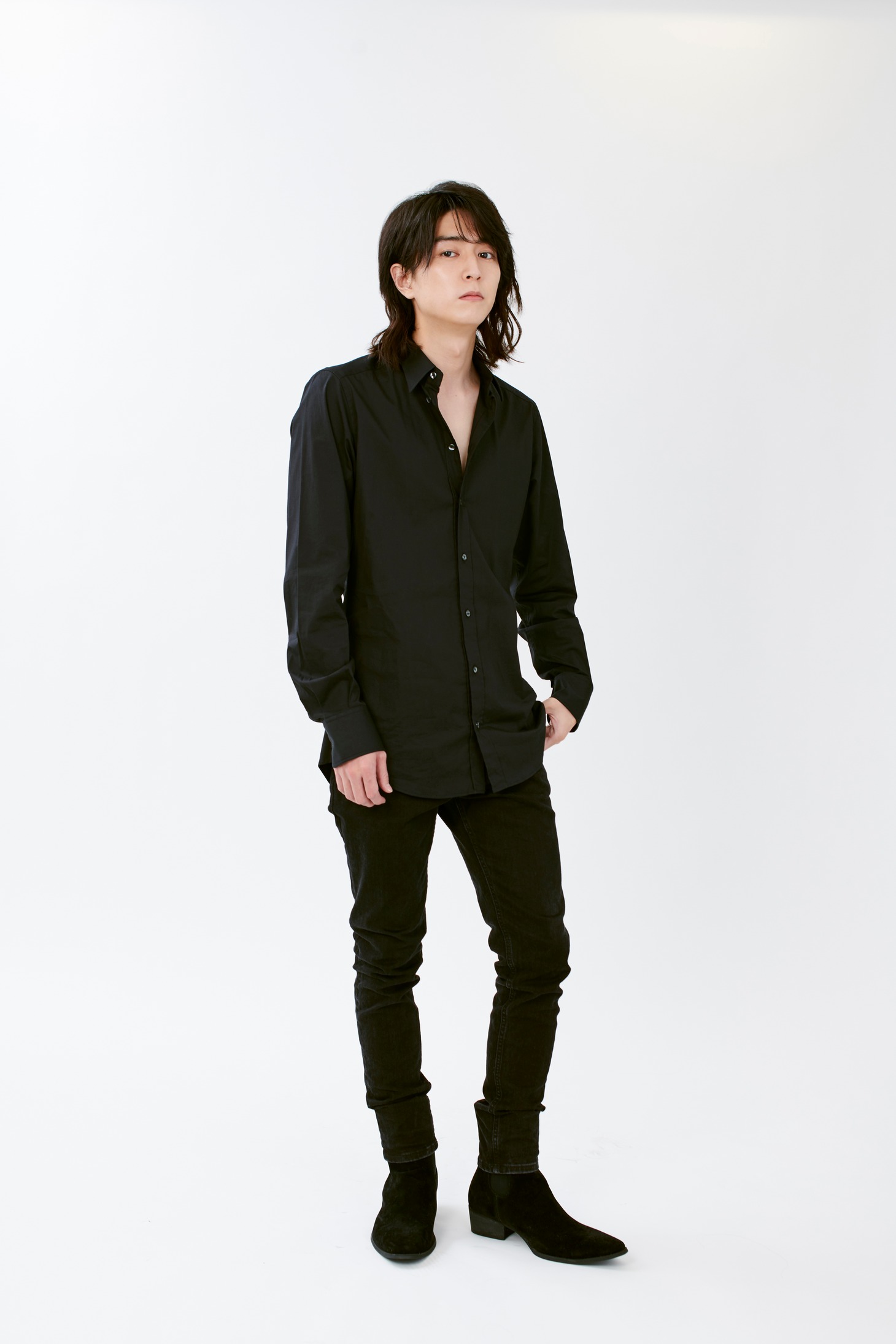 稲葉友扮する伊達龍之介。(c)ABC