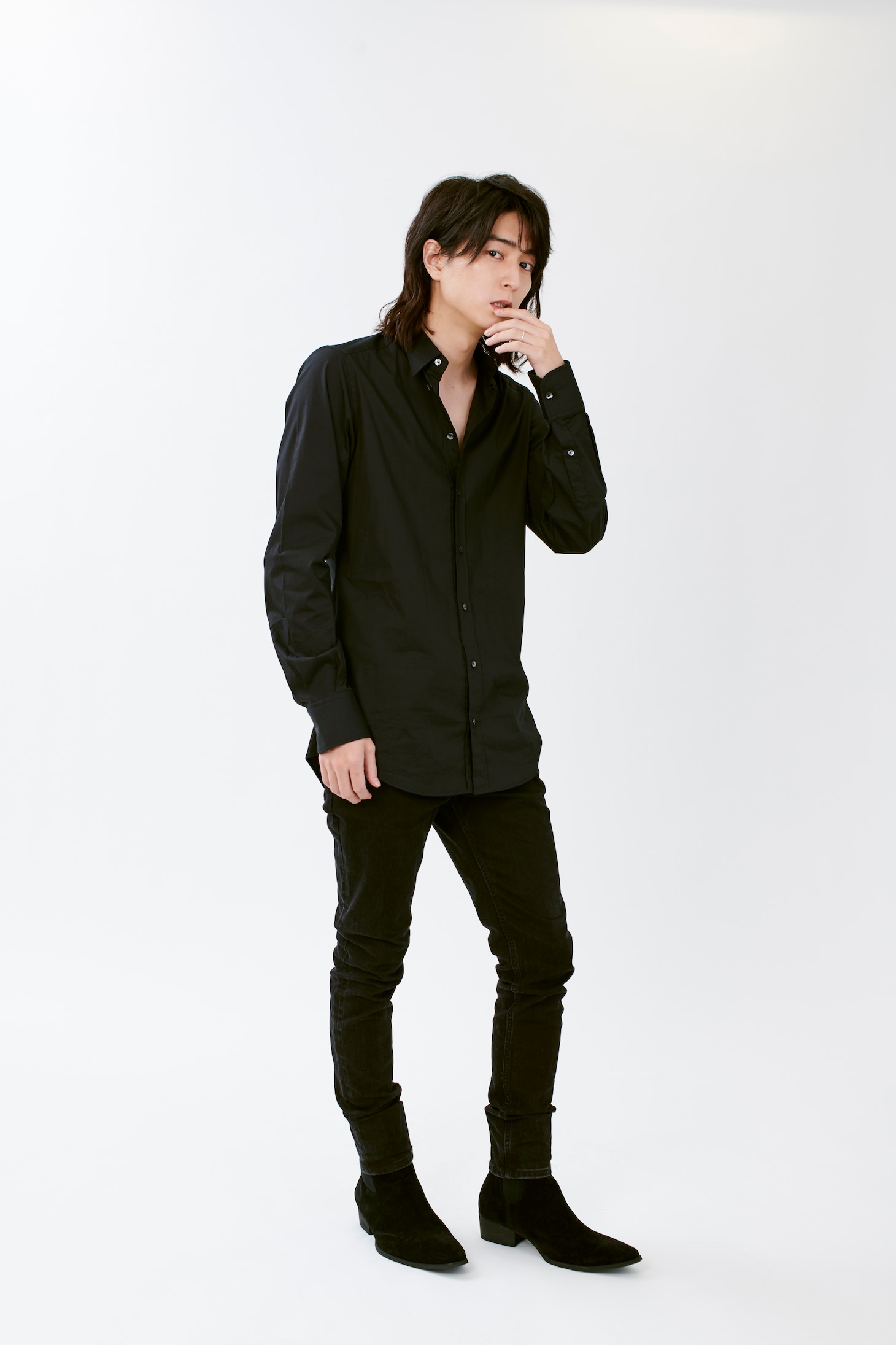 稲葉友扮する伊達龍之介。(c)ABC