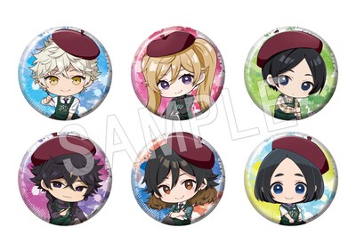 「トレーディング缶バッジ ミニキャラVer.」