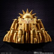 「無敵要塞ザイガス」のフィギュア。