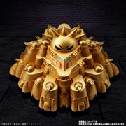 「無敵要塞ザイガス」のフィギュア。