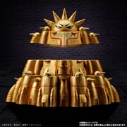 「無敵要塞ザイガス」のフィギュア。