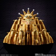 「無敵要塞ザイガス」のフィギュア。