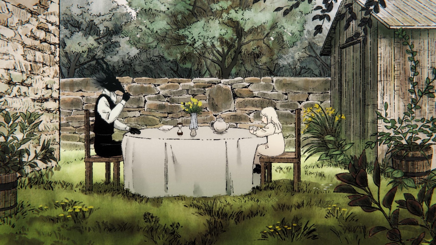 長編アニメーション「とつくにの少女」場面カット