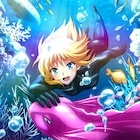 アニメ「リアデイルの大地にて」ケーナが泳ぐ新キービジュアルが公開